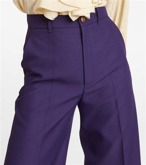 gucci wide leg pants.